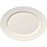 Oval Platter with Rim Relief 9.4
