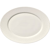 Oval Platter with Rim Relief 14.9