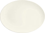 White Oval Coupe Platter 14.6