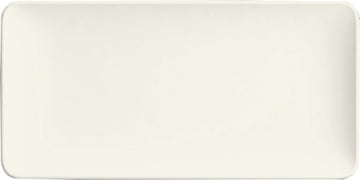 White Rectangular Coupe Platter 7" x 3.5" x 0.8" Purity by Bauscher