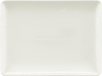Rectangular Platter 7.9"x5.9" Pearls Light by Bauscher