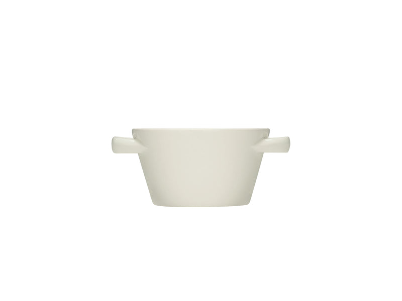 White Cream Soup Cup, Stackable 3.9