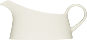 White Sauce-Boat 5.5" x 2.9" x 2.5" 3.4 oz Purity by Bauscher