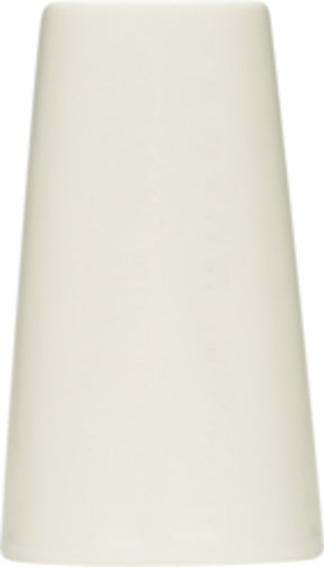 White Salt Shaker 2" x 1.5" x 3.4" Purity by Bauscher