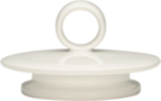 White Coffeepot Cover 1.8" dia. x 1.5" 10.1 oz Purity by Bauscher