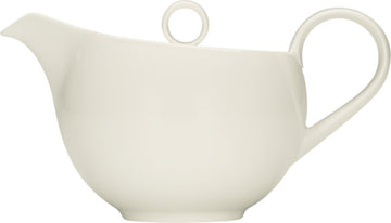 White Teapot 7.6" x 4.8" x 4.3" 13.5 oz Purity by Bauscher