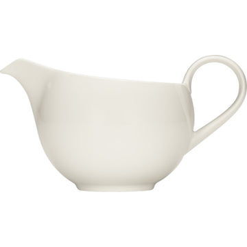 White Teapot Bottom 7.6" x 4.8" x 4.1" 13.5 oz Purity by Bauscher