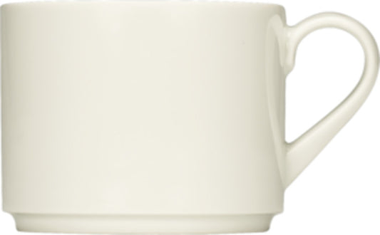 White Cup Stackable 2.9" dia. x 2.6" 7.4 oz Purity by Bauscher