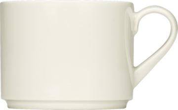 White Cup Stackable 2.9" dia. x 2.6" 7.4 oz Purity by Bauscher