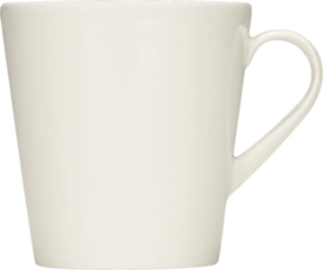White Mug 3.5" dia. x 3.7" 11.8 oz Purity by Bauscher