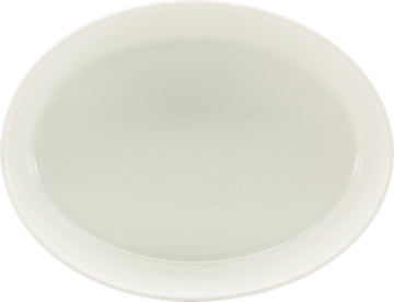 White Oval Bowl 4.6" x 3.5" x 1.3" 6.1 oz Purity by Bauscher