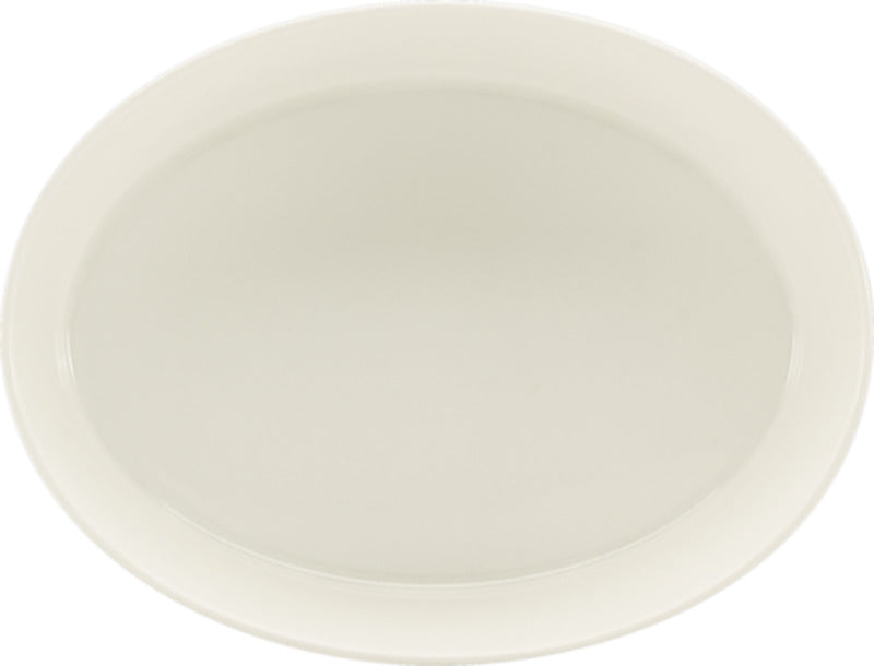 White Oval Bowl 6.4