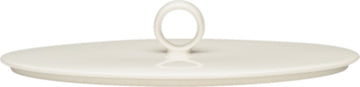 White Oval Lid for Purity Bowl 4.8" x 3.7" x 1.4" Purity by Bauscher