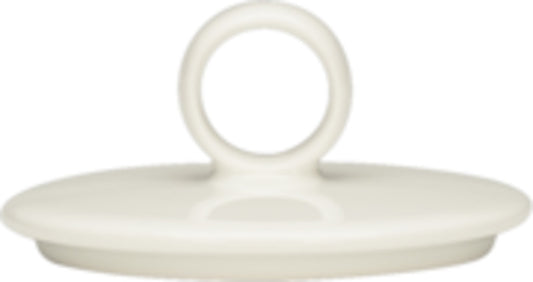White Cover 2.5" dia. x 1.2" Purity by Bauscher