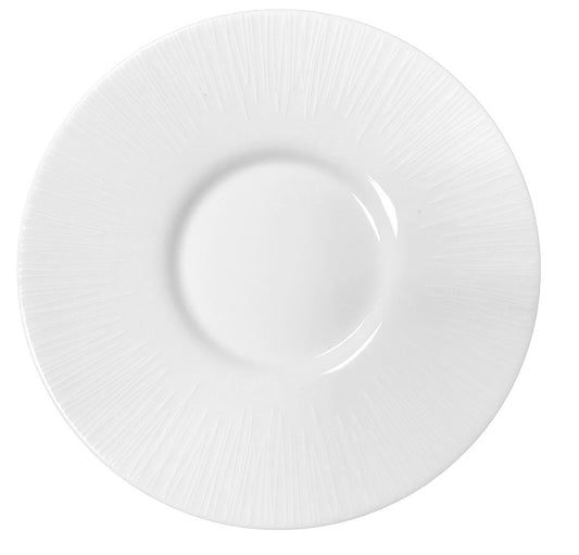 Combi Saucer 6.3" dia. x 0.8" Emanata by Bauscher