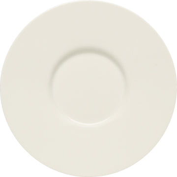 White Combi Saucer 6.3" dia. x 0.8" Purity by Bauscher