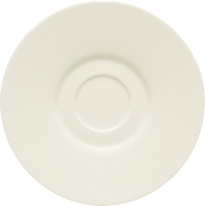 White Dual Well Saucer 6.5