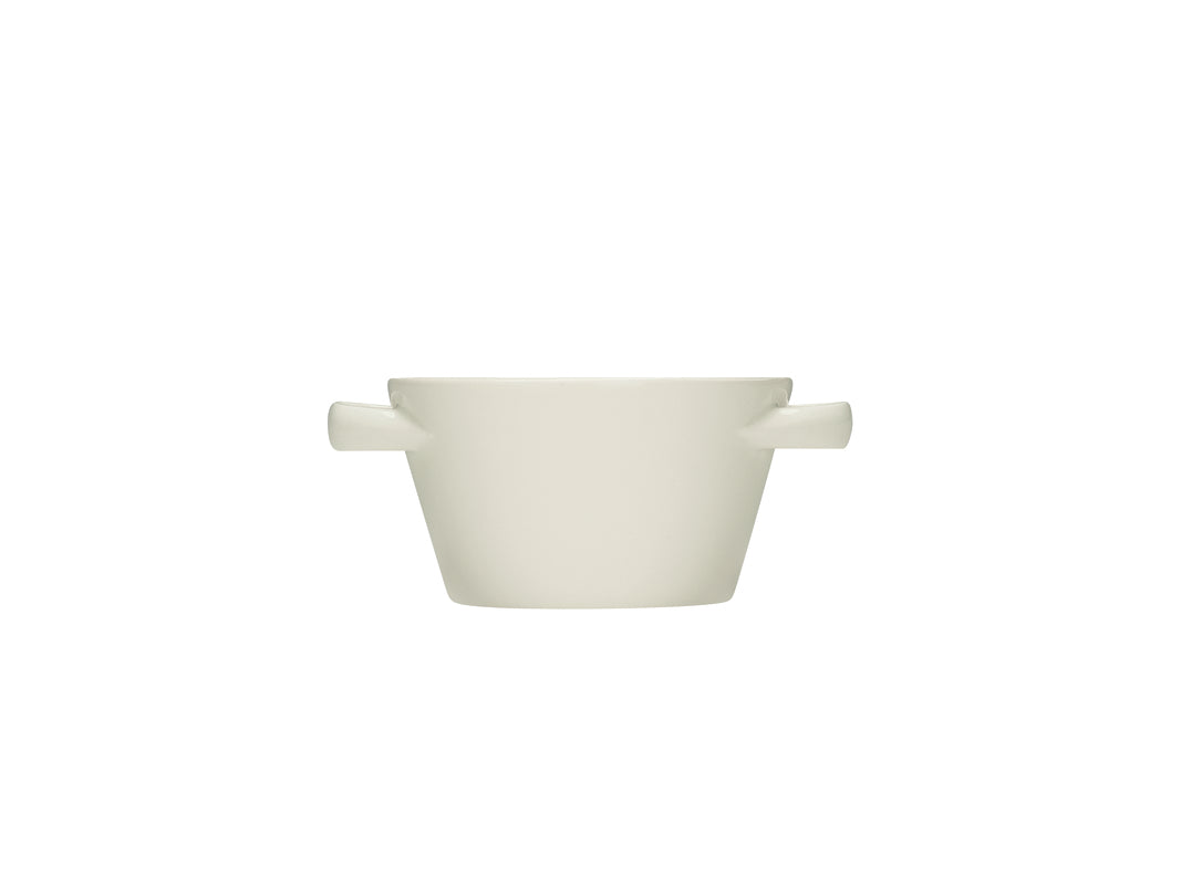 White Cream Soup Cup, Stackable 3.9" dia. x 2.2" 9.1 oz Purity by Bauscher