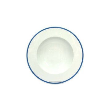 Flat Plate With Wide Rim 9.9" dia. x 1.7" 12.9 oz Del Mare by Bauscher