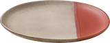Coral Flat Round Coupe Plate 11.4