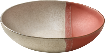 Coral Deep Round Coupe Plate 9.1" dia x 2.1" Spot On by Playground