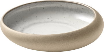 White Round Coupe Plate 6.7" dia. Embrace by Playground