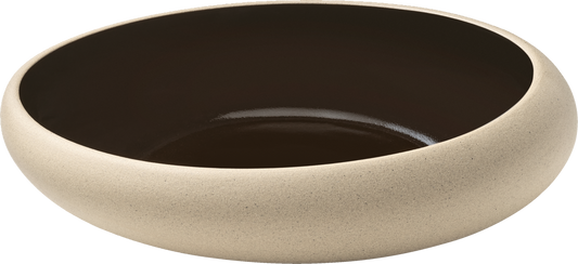 Black Round Coupe Plate 10.2" dia. Embrace by Playground