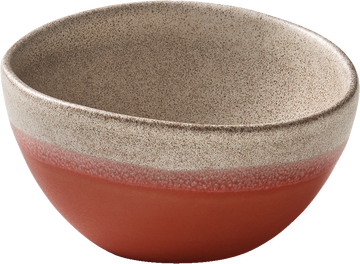 Coral Round Bowl 3.1" dia x 1.6" 3.7oz Spot On by Playground