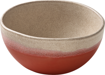 Coral Round Bowl 4.3" dia x 2.1" 9.1oz Spot On by Playground