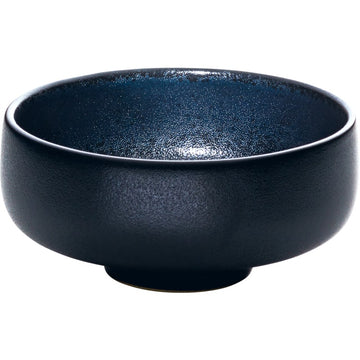 Black Round Bowl 6.3" dia. 24.1 oz Nara by Playground