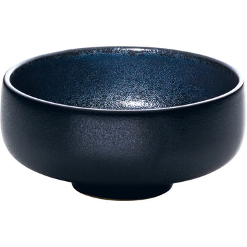 Black Round Bowl 8.3" dia. 49.5 oz Nara by Playground