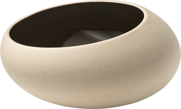 Black Round Bowl 5.9" dia. 16.9oz Embrace by Playground