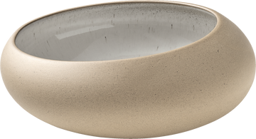 White Round Bowl 7.9" dia. 33.8oz Embrace by Playground