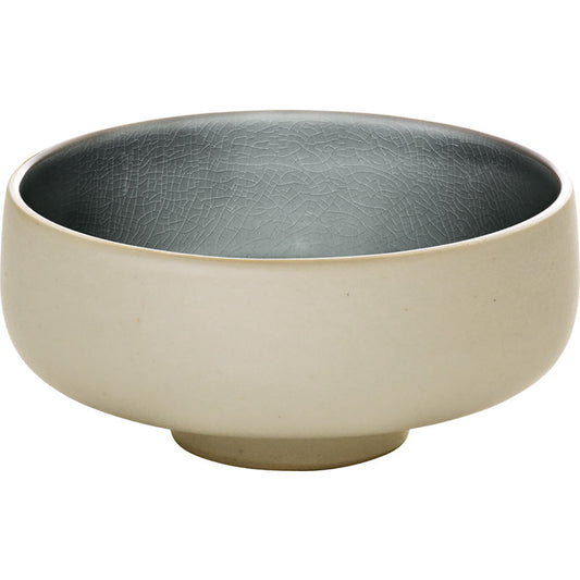 Grey Dip Dish 3.1" dia. 4.1 oz Nara by Playground