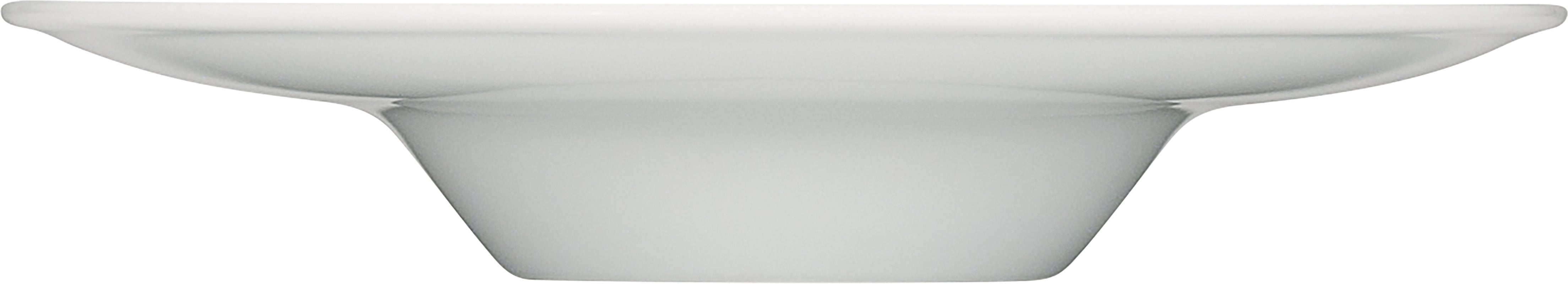 White Gourmet Deep Plate 10.9