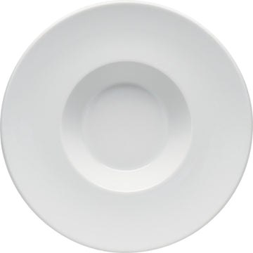 White Gourmet Deep Plate 10.9" dia. x 1.9" 10.1 oz Maitre by Bauscher