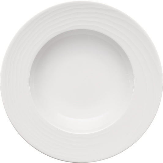 White Bowl 11.1" dia. x 1.8" 16.9 oz Maitre by Bauscher
