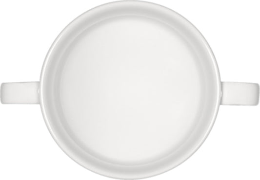 White Cream Soup Cup, Stackable 3.8" dia. x 2.2" 9.1 oz Maitre by Bauscher