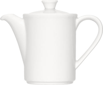 White Coffee Pot 5.9" dia. x 4.9" 10.1 oz Maitre by Bauscher