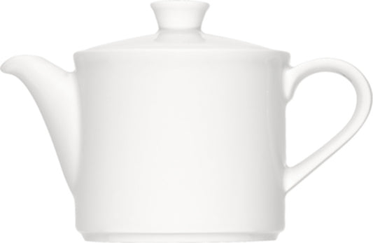 White Teapot 6.6" dia. x 4.3" 11.8 oz Maitre by Bauscher