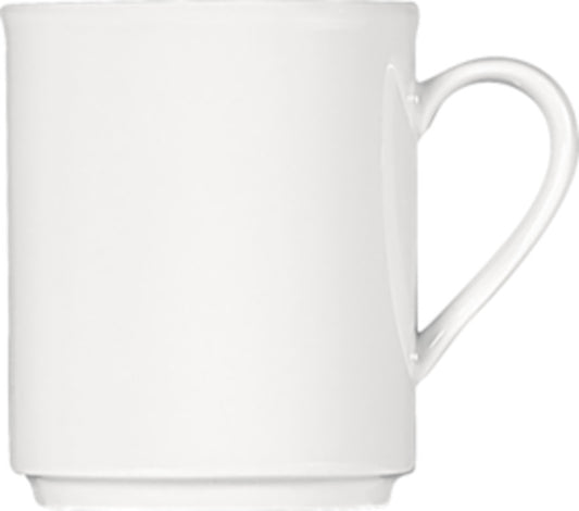 White Cup, Stackable 2.8" dia. x 3.4" 7.4 oz Maitre by Bauscher