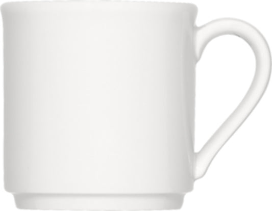 White Mug 3.1" dia. x 3.2" 10.1 oz Maitre by Bauscher