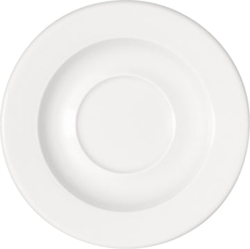 White Saucer 6.3" dia. x 0.8" Maitre by Bauscher