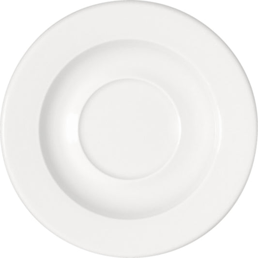 White Saucer 6.8" dia. x 0.8" Maitre by Bauscher