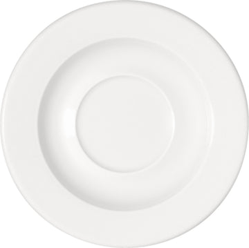White Saucer 6.8" dia. x 0.8" Maitre by Bauscher