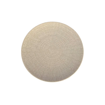 Taupe Coupe Plate 5.9" dia. Arbor by Bauscher