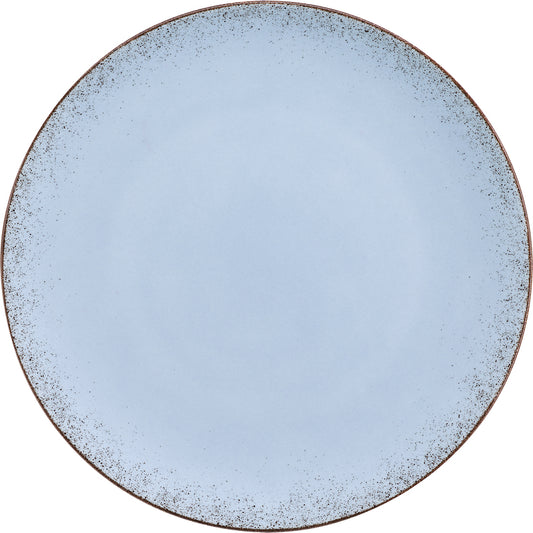 Flat Coupe Plate 5.9" dia. x 0.7" Modern Rustic by Bauscher