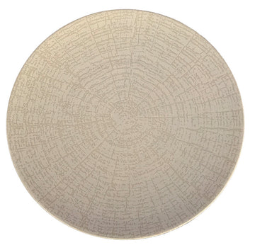 Flat Coupe Plate 6.6" dia. x 0.7" Arbor by Bauscher