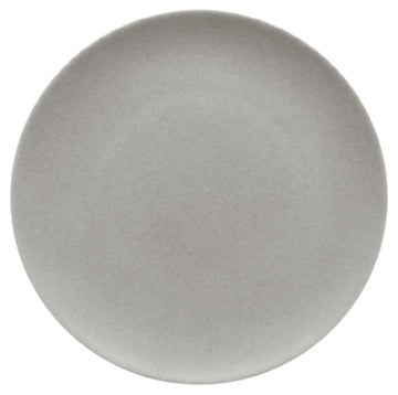 Flat Coupe Plate 7.9" dia. x 0.7" Modern Rustic by Bauscher