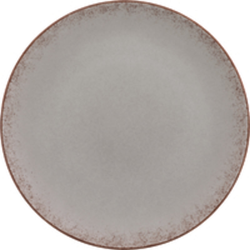 Natural Grey Flat Coupe Plate 9